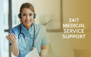 24/7 MEDICAL SERVICE SUPPORT